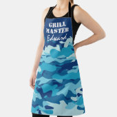 Tablier Camouflage camouflage de l'armée bleue grillmaster (Insitu)