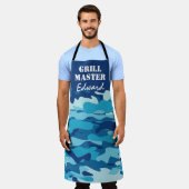 Tablier Camouflage camouflage de l'armée bleue grillmaster (Porté)