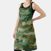 Tablier Camouflage camouflage de l'armée verte maître gran (Insitu)