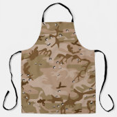 Tablier Camouflage Désert Avec Galets, Militaire, Armée (Recto)