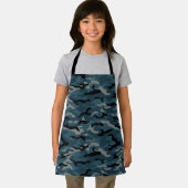 Tablier Camouflage en noir de nuit (Insitu)