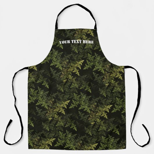 Tablier Camouflage fractal (Recto)