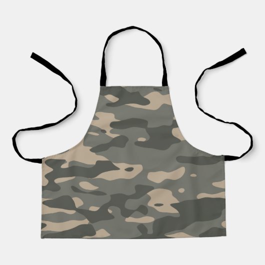Tablier Camouflage gris (Recto)
