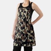 Tablier Camouflage militaire américain Camo vert Motif san (Insitu)