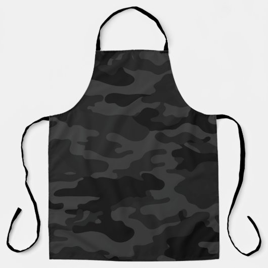 Tablier Camouflage noir (Recto)