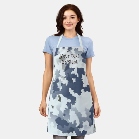 Tablier Camouflage numérique d'hiver (Porté)