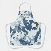 Tablier Camouflage numérique d'hiver (Recto)