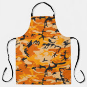 Tablier Camouflage orange, Militaire, Armée (Recto)
