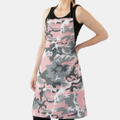 Tablier Camouflage rose et gris, Militaire, Armée (Insitu)