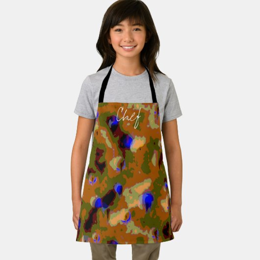 Tablier Camouflage stand-out (Insitu)