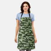 Tablier Camouflage vert (Porté)