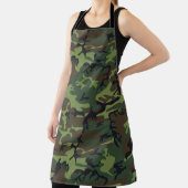 Tablier Camouflage vert Camo extérieur (Insitu)