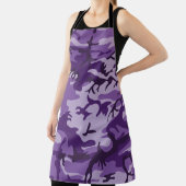 Tablier Camouflage violet, Armée (Insitu)