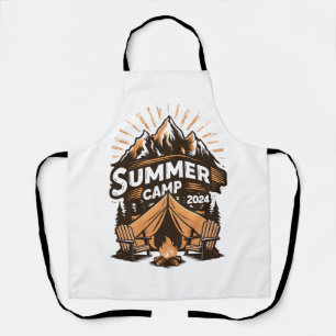 Tablier Camp d'été 2024 Correspondance de vacances de camp