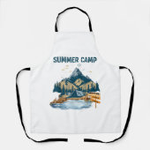 Tablier Camp d'été de conception simple (Recto)