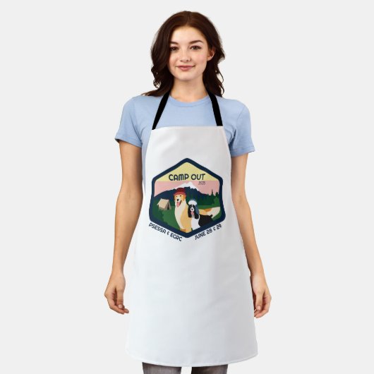 Tablier Camp Out 2025 Apron (Porté)