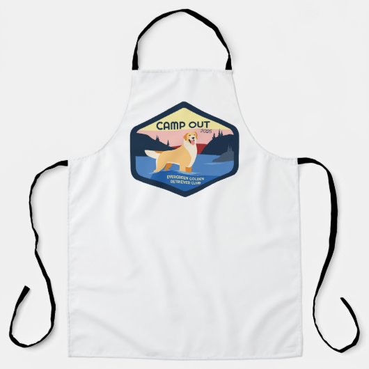 Tablier Camp Out 2025 Golden Apron (Recto)