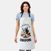 Tablier Campeurs Halloween 2 (Porté)