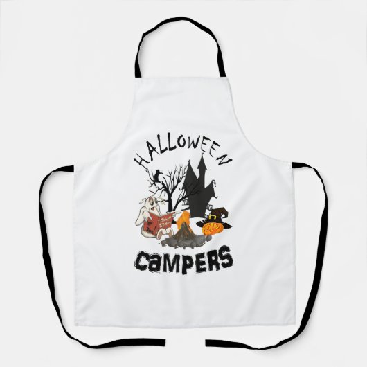 Tablier Campeurs Halloween 2 (Recto)