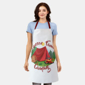 Tablier Camping personnalisé (Porté)