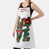 Tablier Camping Rétro Thème LOVE Camping (Insitu)