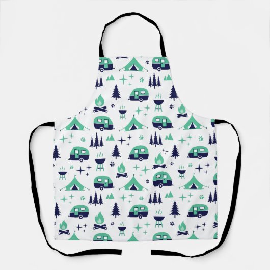 Tablier Camping Vacances (Recto)