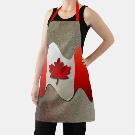 Tablier Canada Flag-Chrome par Shirley Taylor (Insitu)