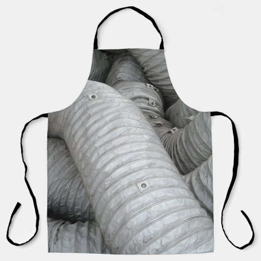 Tablier Canapé en tissu gris et noir (Recto)