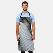 Tablier Canapé en tissu gris et noir (Porté)