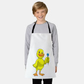 Tablier Canard aux fléchettes avec tarte (Porté)