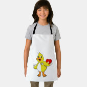 Tablier Canard avec coeur (Insitu)