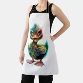 Tablier Canard heureux. (Insitu)