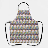 Tablier Canard nommé Rainbow (Recto)