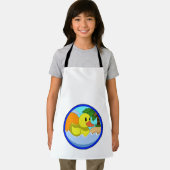 Tablier Canard sur la plage avec palmiers.PNG (Insitu)