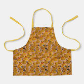 Tablier Canards en caoutchouc jaune Motif animal (Recto)