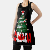 Tablier Canda Christmas Canadian Xmas Tree  (Insitu)