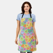 Tablier Candy Hearts Motif - SFW (Porté)