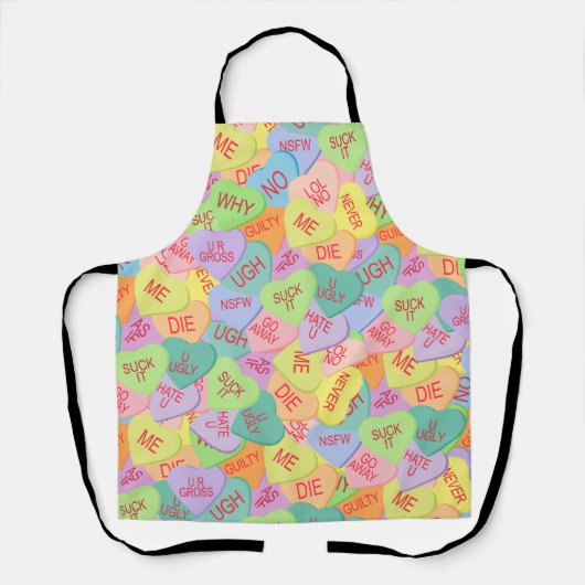Tablier Candy Hearts Motif - SFW (Recto)