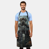 Tablier Cane Corso équitation Moto Halloween Effrayant (Porté)