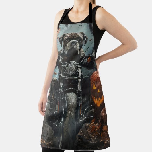 Tablier Cane Corso équitation Moto Halloween Effrayant (Insitu)