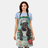 Tablier Cane Corso Gîtes de vacances : Noël festif (Porté)