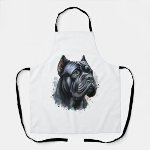Tablier canne corso chien peinture T-shirt classique