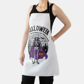 Tablier Cape de Halloween drôle de squelette Citation Desi (Insitu)