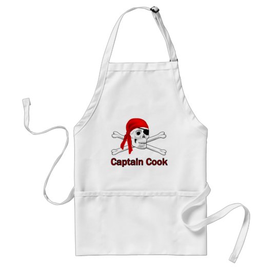 Tablier Capitaine Cook Pirate Apron (Devant)