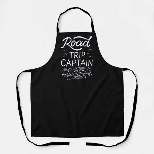 Tablier Capitaine de road trip I (Recto)
