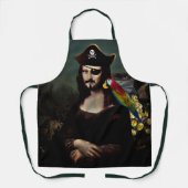 Tablier Capitaine Mona Lisa Pirate (Recto)