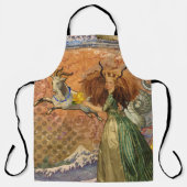 Tablier Capricorn Femme Chèvre Whimsical Amusant (Recto)