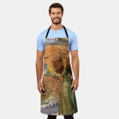 Tablier Capricorn Femme Chèvre Whimsical Amusant (Porté)