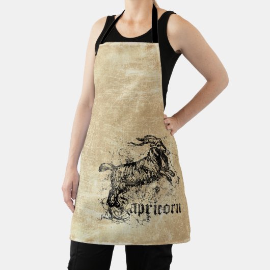 Tablier Capricorne vintage de Zodiac (Insitu)