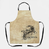 Tablier Capricorne vintage de Zodiac (Recto)
